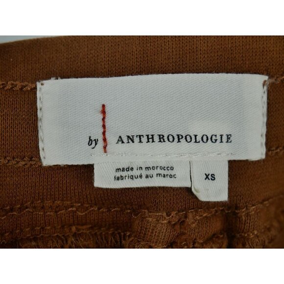 NWOT Anthropologie Leigh Corduroy Joggers Orange XS - Picture 7 of 8